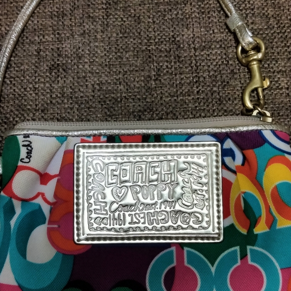 Coach Poppy Mini Wristlet - Picture 2 of 5